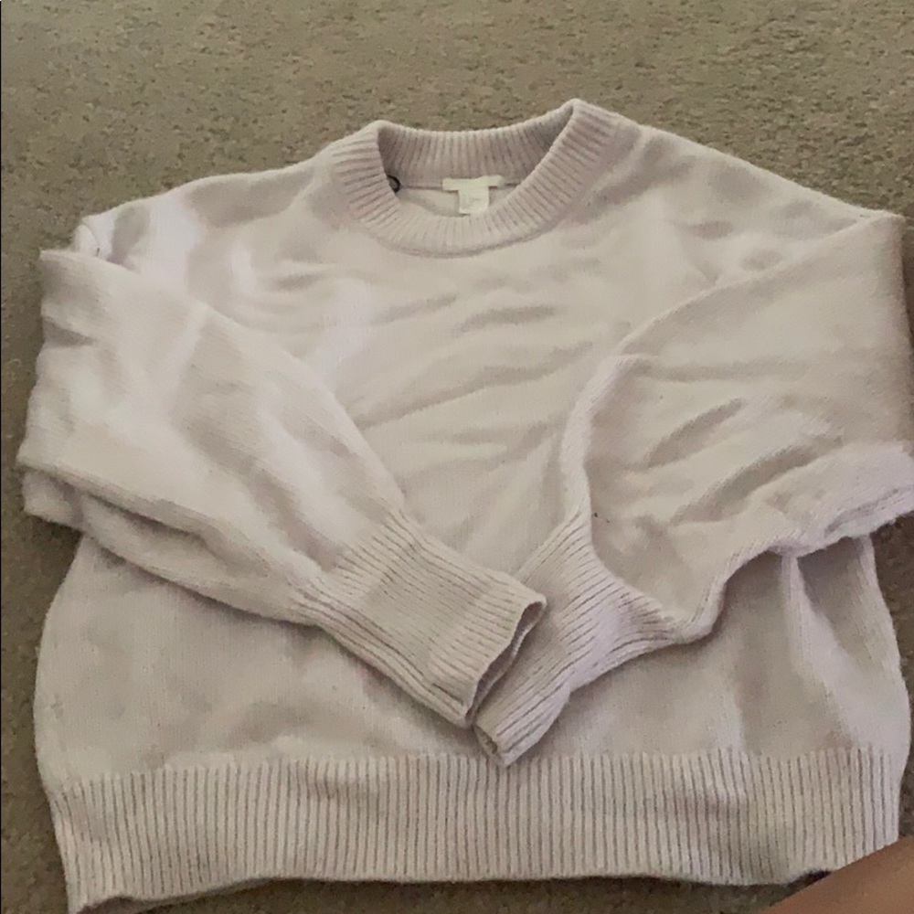Soft pink sweater